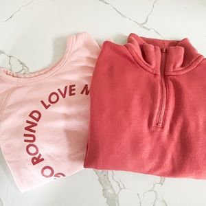 2 Girls Old Navy Sweatshirts